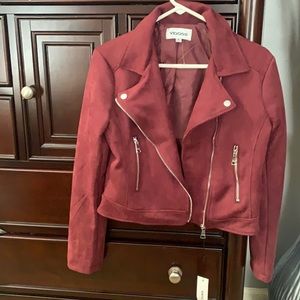 NWT Vigoss wine colored jacket - size s